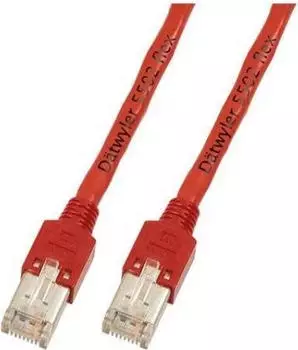 EFB-Elektronik RJ45 Patchkabel Cat.5e S/UTP PVC D&auml;twyler 5502 TM11 rot 5m (K8703.5)