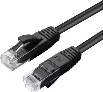 MicroConnect RJ-45 (M) bis RJ-45 (M) 15m UTP CAT 6 Schwarz (UTP615S)