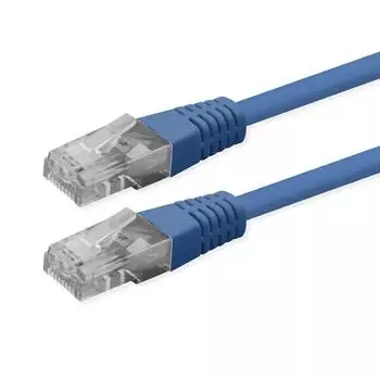 Roline Patchkabel Cat.6 (Class E) UTP PoE blau 1m (21.51.1534)