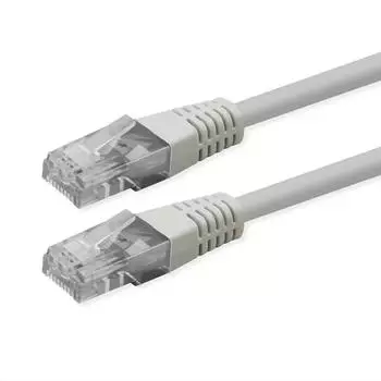 Roline Patchkabel Cat.6 (Class E) UTP PoE weiß 0,5m (21.51.1526)