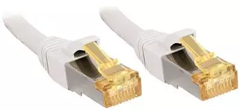 Lindy Patch-Kabel RJ-45 (M) RJ-45 (M) 20,0m SFTP -Cat.7 gepresst wei&szlig; (47330)