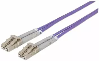 Intellinet Glasfaser LWL Anschlusskabel [1x LC-Stecker 1x LC-Stecker] 50/125&micro; Multimode OM4 5m (750899)