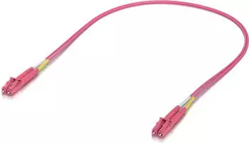 Ubiquiti UACC-OFC-M2-LULU-0.5m OM4 Duplex LC UPC Fiber Patch Cable (UACC-OFC-M2-LULU-0.5M)