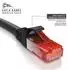CSL 10x Cat 6 Gigabit Ethernet LAN Kabel mehrfach Geschirmt UTP Gigabit 1000 Mbit/s 0,25m (301685)