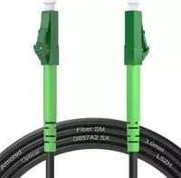 hb-digital LWL Patchkabel LC/LC APC SM OS2 Armored 40m