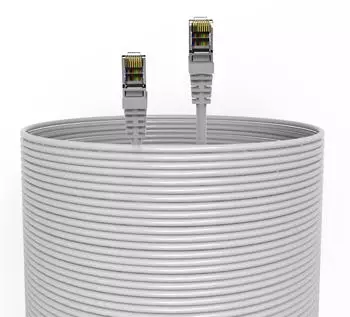 Inca Ethernetkabel 23AWG Cat7 S/FTP1 10Gbit 100.00m grau (ICAT7-100AG)