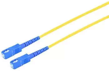 S-Conn LWL SX Patchkabel SC/SC UPC 9/125&micro; OS2 gelb 0,5m (07-106012)