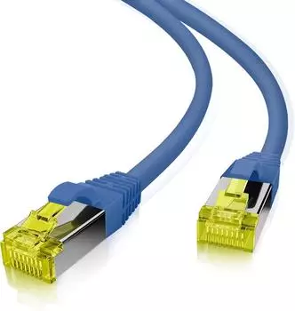 Helos Patchkabel RJ-45 (M) RJ-45 (M) 2 m SFTP-Kabel (PIMF) CAT 6a Blau (118079)