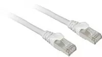 Sharkoon Patch. SFTP Cat7a Rohk wh 1,0m LSOH (S/FTP, CAT7a, 1 m) (4044951029402)