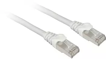Sharkoon Patchkabel SFTP RJ-45 mit Cat.7a Rohkabel (wei 1 Meter) ( ) (4044951029402)