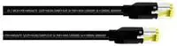 Tecline 713003S, Tecline Patchkabel SF/UTP, Cat 5e, schwarz, 0,3 m halogenfrei,...
