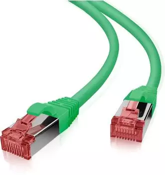 Helos Patchkabel RJ-45 (M) RJ-45 (M) 7.5 m SFTP-Kabel CAT 6 gr&uuml;n (4005938180257)