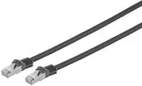 PUR Patchkabel Cat.7 S/FTP schwarz 1,5m