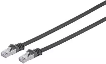 S-Conn INDUSTRIE (PUR) -RJ45 Patchkabel Cat. 7 S/FTP schwarz 1,5m (08-39155)