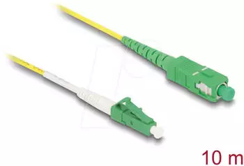 DeLock 83876 - LWL Kabel, LC-APC / SC-APC, Simplex, OS2, 10 m DELOCK