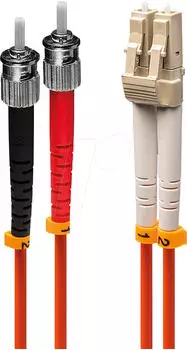 LWL Duplex Kabel, OM2, 2x ST Stecker/2x LC Stecker