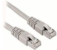 FREI PATCH-C6 10 GR - 10 m Cat.6 PiMF-Patchkabel, grau, Grundpreis: &euro; 0,53 / m