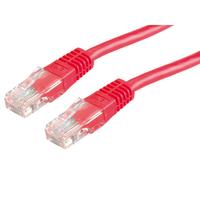 VALUE 21.99.1561, VALUE Patchkabel Cat.6 (Class E) UTP, rot, 5 m Rot (klar)
