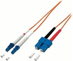 Equip LWL Kabel Duplex LC/SC 62,5/125 OM1 - 3,0m