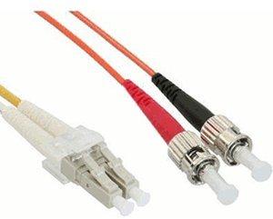 InLine LWL Kabel Duplex LC/ST 50/125 OM2 2m