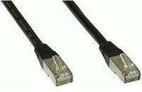 INLINE Crossover Patchkabel, S/FTP, Cat,6, schwarz, 10m
