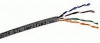 LANBERG LCU5-10CC-0305-S, LANBERG LBG 510CC0305S - Cat.5 Verlegekabel, UTP, grau, 305