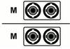 EFB Elektronik ecoFiber LWL Kabel Duplex ST/ST 50/125 OM2 1m