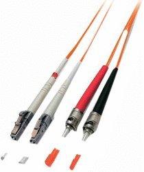 EFB Elektronik ecoFiber LWL Kabel Duplex LC/ST 50/125 OM2 1m