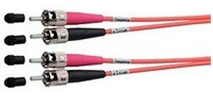 Telegärtner LWL Kabel Duplex ST/ST 62,5/125 OM1 1m
