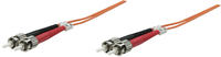 Intellinet LWL Kabel Duplex ST/ST 62,5/125 OM1 2m