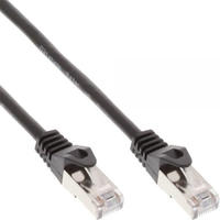 InLine 72533, InLine Patchkabel, SF/UTP, Cat.5e (L&auml;nge: 0,30m / Farbe: Grau)