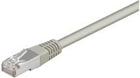 goobay 50126, goobay CAT 5e Netzwerkkabel, F/UTP, grau - L&auml;nge: 0,50 m
