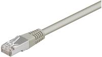 goobay RJ-45 Netzwerkkabel 2,0 m grau bis zu 1,00 Gbit/Sek. bis zu 100 MHz, 1 St.