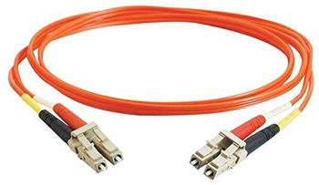 C2G Glasfaser-Patchkabel LSZH LC-LC-Duplex 62.5/125 - 10m