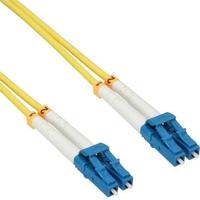 InLine 88656O, InLine LWL Duplex Kabel, LC/LC, 9/125&micro;m, OS2 (L&auml;nge: 15m)
