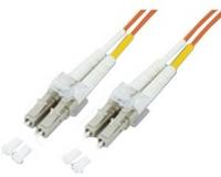 Mcab 7003303 OM3 LC-LC 50/125MJU 3m LSZH LWL Duplex Jumper Kabel Aqua