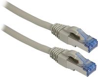 goobay 93741, goobay CAT 6a Netzwerkkabel, S/FTP, LS0H, grau - L&auml;nge: 2,0 m