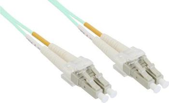 InLine LWL Kabel Duplex LC-LC 50/125 OM4 - 0,5m