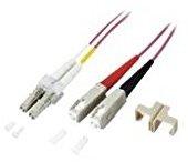 Mcab Duplex Jumper LC/SC OM4 LZSH - 5m