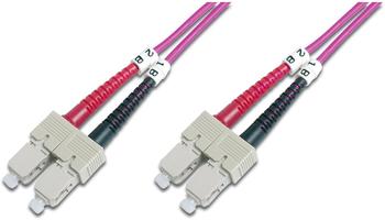 Digitus LWL Kabel Duplex SC/SC 50/125 OM4 - 1m