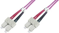Assmann Electronic Digitus Lwl Patchkabel Sc/sc 50/125 2m Multimode Duplex Om4...