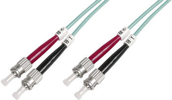 Digitus LWL Kabel Duplex ST/ST 50/125 OM3 - 3m