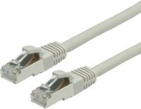 Value 21.99.0700, Value 21.99.0700 RJ45 Patchkabel CAT 6 S/FTP 0.50m Grau 1St.