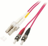 LINDY 46351, LINDY 46351 - Kabel LWL LC/ST OM4 50/125&micro;m 2 m, Grundpreis: &euro; 5,65