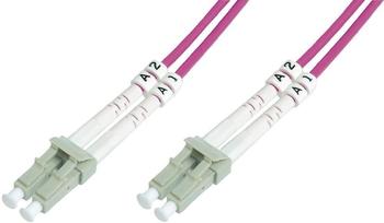 Digitus LWL Kabel Duplex LC/LC 50/125 OM4 - 5,0m