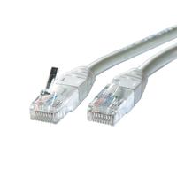Roline 21.15.0501, Roline 21.15.0501 RJ45 Patchkabel CAT 5e U/UTP 1.00m Grau...