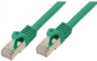 Good Connections Patchkabel m. Cat.7 Rohkabel gr&uuml;n 5m