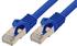 Good Connections Patchkabel Cat7 S/FTP (Rastnasenschutz) 7,5m blau