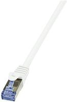 Logilink Patchkabel Mit Cat7-rohk. Primel. S/ftp Wei&szlig; 20,0m (cq4111s)
