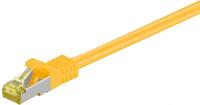 goobay RJ-45 Netzwerkkabel 10,0 m gelb bis zu 10,00 Gbit/Sek. bis zu 500 MHz, 1 St.